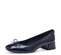 Tamaris Damen Pumps Blockabsatz Vegan; Navy, EU 37