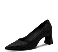 Tamaris Damen Pumps Vegan schwarz 37