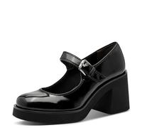 Tamaris Damen Pumps Vegan schwarz 37