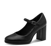 Tamaris Damen Pumps Vegan schwarz 38