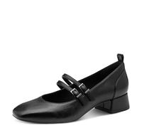 Tamaris Damen Pumps Vegan schwarz 38