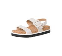 Tamaris Damen Riemchensandalen, Frauen Sandaletten,Freizeitschuhe,offene Schuhe,Strandschuhe,Sandaletten,Sommersandalen,Lady,Shell,38 EU / 5 UK