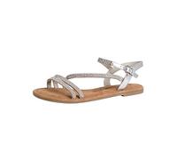 Tamaris Damen Riemensandale Silber 39