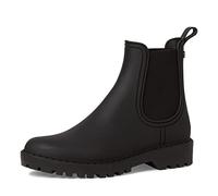 Tamaris Damen Rubberboots Vegan Blockabsatz; BLACK/schwarz; 38 EU