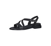 Tamaris Damen Sandal Flat - 1-28111-42 001 41 BLACK - TOUCH-IT