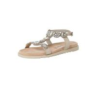 Tamaris Damen-Sandale 1-28126-42 941 Leder Silber Größe 38