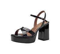 Tamaris Damenschuhe Sandaletten BLACK BLACK - Gr. - 41