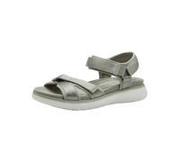 Tamaris Damen Sandalen Textil Vegan Sommer; SAGE/grün; 37
