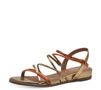 Tamaris Damen Sandalen Undefined Vegan Sommer; ORANGE COMBINED/orange; 37