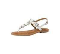 Tamaris Damen Zehentrenner Sandalette, weiß, 40 EU