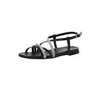 Tamaris Damen Sandalette Modell 2813046, schwarz, flach, Größe 40