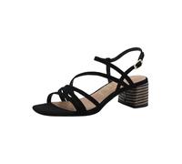 Tamaris Damen Sandalette mit Blockabsatz Leder