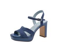 Tamaris Da.-Sandalette für Damen, blau, Größe 39 EU