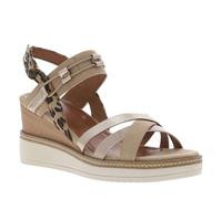 Tamaris - Da.-Sandalette tan comb - Gr. - 41