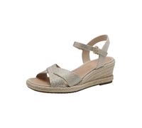 TAMARIS Damen 1-28367-42 Sandale, metallic, 38 EU