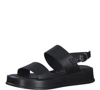 Tamaris Damen Heeled Sandals Leder, schwarz, 39 EU