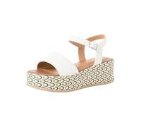 Tamaris Damen-Sandalette Weiß 40
