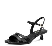 Tamaris Damen Sandalette mit Stilettoabsatz, schwarz, 39 EU