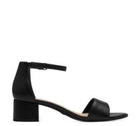 Tamaris Damen Sandaletten, Frauen Sandalen,Sommerschuhe,Freizeitschuhe,offene Schuhe,Strandschuhe,Riemchensandalen,elegant,Black MATT,40 EU