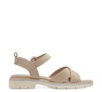 Tamaris Damen Sandaletten, Frauen Sandalen,Strandschuhe,high Heels,Stilettos,offene Absatzschuhe,hoher Absatz,Sommerschuhe,Taupe,39 EU