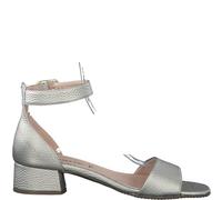 Tamaris Damen Sandaletten, Frauen Sandalen,Strandschuhe,Riemchensandalen,elegant,Leichter Absatz,Sommerschuhe,Freizeitschuhe,Champagne,37 EU