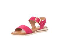 Tamaris Damen Sandaletten, Frauen Sandalen,TOUCHit-Fußbett,atmungs-aktiv,bequemlichkeit,breit,daempfung,elegant,breite,Glitzer,Fuxia,41 EU
