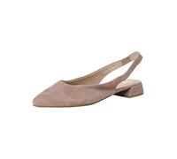 Tamaris Damen Sandaletten, Frauen Sandalen,TOUCHit-Fußbett,bequem,flach,Sommerschuhe,Freizeitschuhe,offene Schuhe,Strandschuhe,Taupe,36 EU