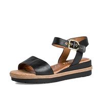 Tamaris Damen Sandaletten, Frauen Sandalen,TOUCHit-Fußbett,Sommerschuhe,Freizeitschuhe,offene Schuhe,Strandschuhe,Sommersandalen,Black,40 EU
