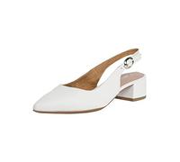 Tamaris Damen Sandaletten, Frauen Sandalen,TOUCHit-Fußbett,Strandschuhe,Sommersandalen,bequem,flach,Sommerschuhe,White Leather,36 EU