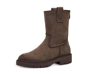 Tamaris - Damen Schlußfstiefelette taupe Taupe - Gr. - EU 39