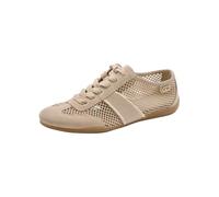 Tamaris Damen Schnürer flach, beige, 39 EU