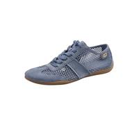 Tamaris Damen Schnürer flach, blau, 40 EU
