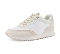 Tamaris Damen Schnürer, IVORY COMB für Damen, beige, Größe 36 EU