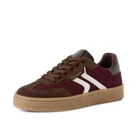 Tamaris Damen Schnürer Leder rot 36