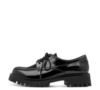 Tamaris Damen Lace-Up's Synthetik, schwarz, 37 EU