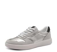 Tamaris Damen Low 1-23763-45 Sneaker, Silver Comb, 40 EU