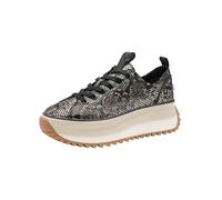 Tamaris Damen Schnürer 1-23731-41-073 Vegan schwarz black snake Größe 41 EU