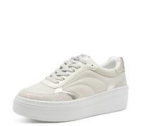 Tamaris - Da.-Schnürer white/silver - Gr. - 37