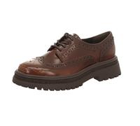 Tamaris Damen-Schnürhalbschuh Braun 41