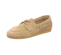 Tamaris Damen-Schnürhalbschuh Taupe-Beige-Braun 38