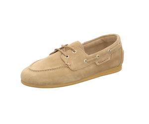 Tamaris Damen-Schnürhalbschuh Taupe-Beige-Braun 39