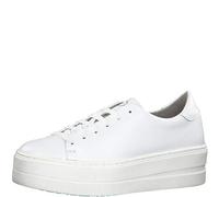 Tamaris Damen Schnürhalbschuhe 23756-24, Frauen sportlicher Schnürer, lose Einlage, schnürschuh strassenschuh schnürer,White Uni,41 EU / 7.5 UK