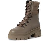 Tamaris Damen Schnürstiefel Blockabsatz; SAGE/grün; 36