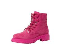 Tamaris Damen Schnürstiefel gefüttert Leder Blockabsatz Winter; FUXIA/pink; 36 EU
