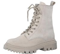 Tamaris Damen Schnürstiefel Leder Blockabsatz; ANTELOPE/braun; 41 EU