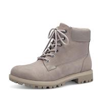 Tamaris Damen Schnürstiefel Leder; TAUPE/beige; 37 EU