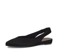 Tamaris Damen Ballerinas – Klassisch, Comfort Lining, TOUCHit-Fußbett, Slip-ons – Schwarz 37 EU