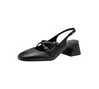 Tamaris Damen Sling Leder schwarz 40