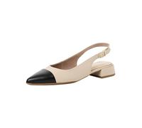 Tamaris Damen Sling Pump mit Blockabsatz, beige, 40 EU