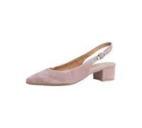 Tamaris Damen Slingpumps mit Blockabsatz, Leder, Beige, EU 38